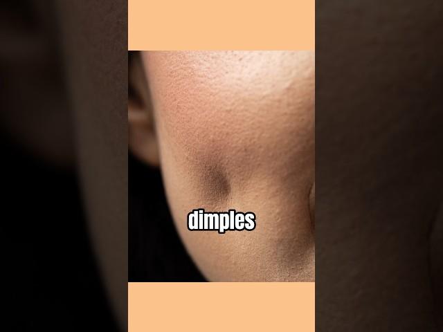 Why people have DIMPLES! #shorts