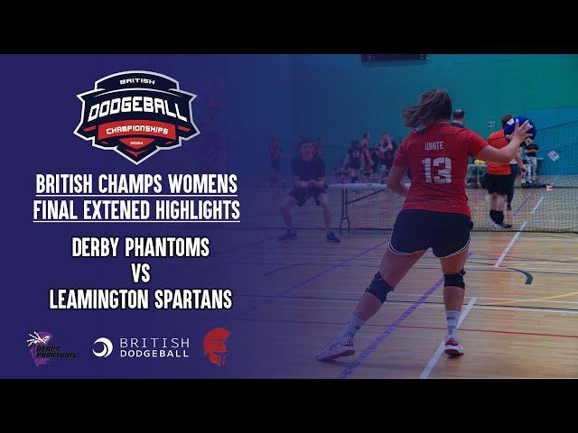British Champs 2024 Women's Final Highlights - Derby Phantoms vs Leamington Spartans