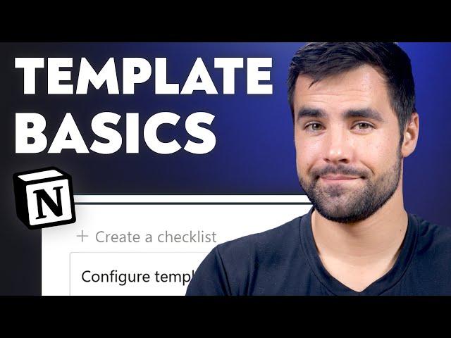 Notion Basics: How to Use Template Blocks and Database Templates