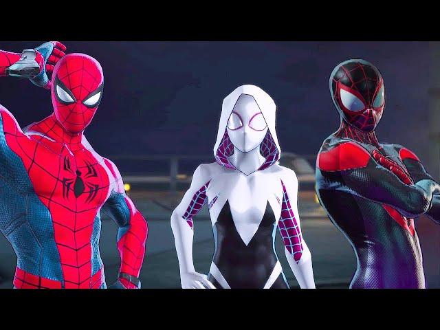 Marvel Ultimate Alliance 3 - ALL Spider-Verse Cutscenes