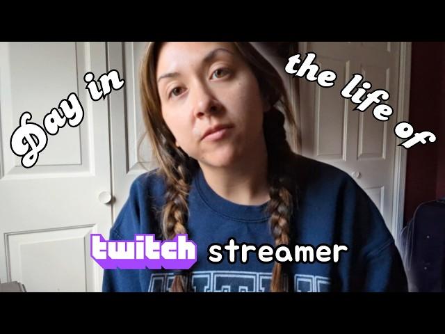 day in the life of a part time twitch streamer + full time worker