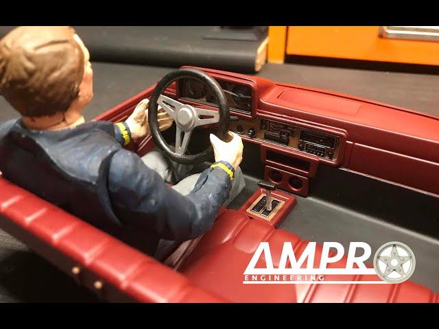 e167: Ampro Tamiya Bruiser & RC4WD Trail Finder 2 Toyota Hilux Complete Interior