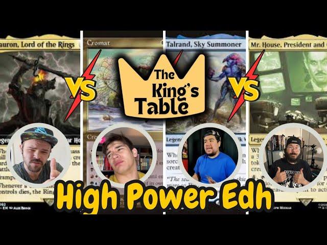 The King's Table: High Power EDH Commander gameplay.