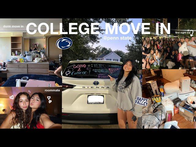 COLLEGE MOVE IN vlog @penn state || ep. 1