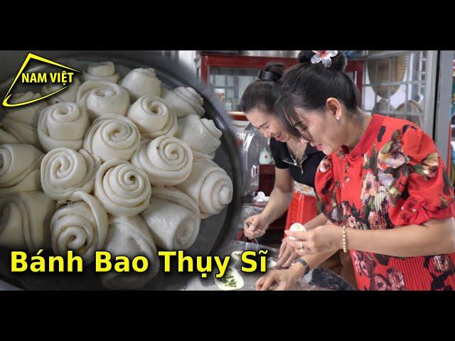 Chuẩn bị Đám giỗ miền tây ngày 3: Xuyến học nghề Bánh bao của anh Thiên - Chị Nguyệt Nga