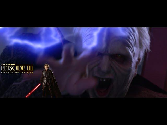 STAR WARS: OVER ACTING: Palpatine's True Appearance is Revealed! "Unlimited Power!" #starwars