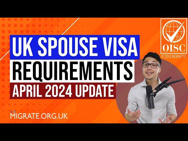 UK Spouse Visa Requirements 2024 Detailed Guide [APRIL UPDATE]