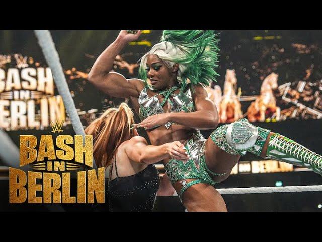 The Unholy Union vs. Bianca Belair & Jade Cargill – Title Match: WWE Bash in Berlin 2024 highlights