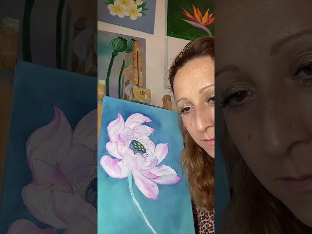 Ti piacerebbe imparare a dipingere a olio in soli 4 giori !!🪄 #art #painting #oilpainting