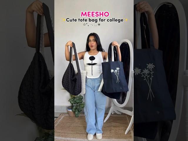 Meesho Tote Bag Haul Under 200‼️ #totebag #meeshofinds #meeshohaul #meesho #meeshobags #shorts #fyp