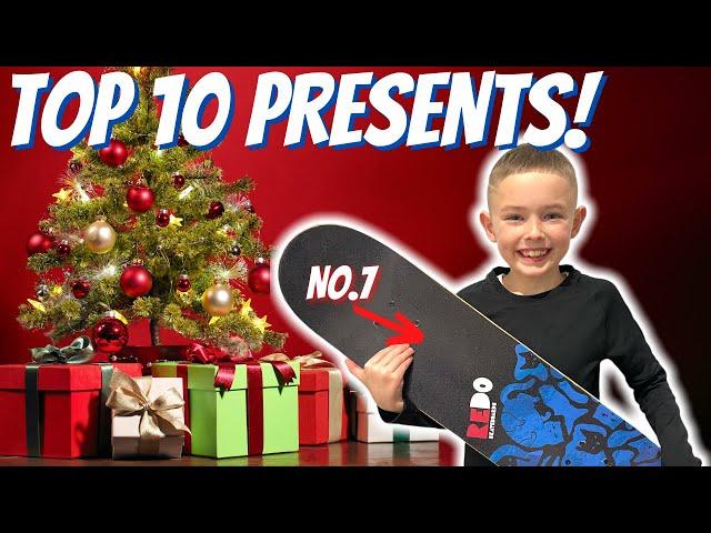 8 YEAR OLD BOY TOP 10 CHRISTMAS PRESENTS! *Nerf guns, Fortnite, football & more!!