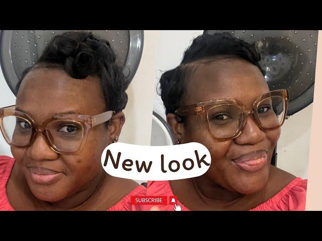 ‍️Big chop ‍️ What a transformation!  Cute Pixie Cut
