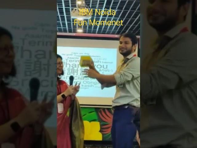 IBM Noida Fun Moment. #ibm #targus #tabrez tech tips #gift
