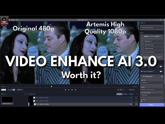 Topaz Video AI Tutorial (Version 3.0) | Is it worth the upgrade?