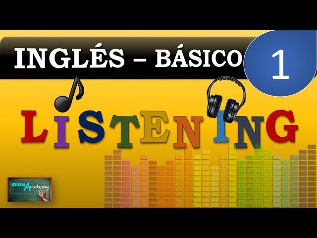 ENGLISH LISTENING PRACTICE # 1 - Mejora tu oído para el inglés (Nivel Principiante)