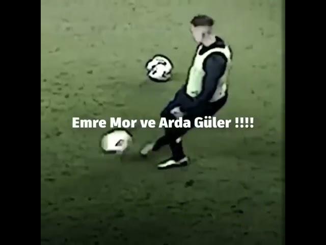 EMRE MOR VE ARDA GÜLER#fotball #ardagüler #emremor