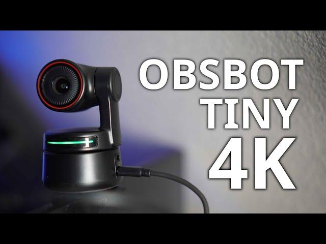 Obsbot Tiny 4k  Webcam - Review, features, tests, and comparison