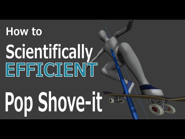 Easy and Consistent Pop shove-it - How to Pop shove-it according to the physics