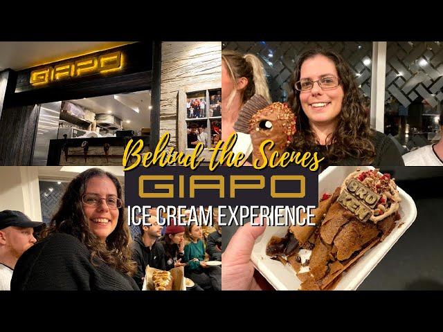 GIAPO GELATO Experience - BEHIND THE SCENES VLOG New Zealand | JOS ATKIN