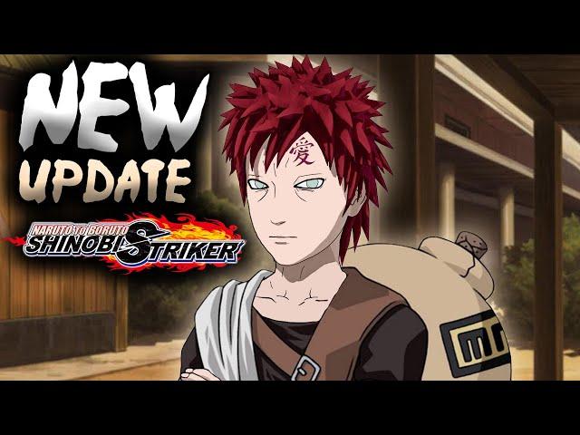 NEW Kid Gaara DLC Ninjutsu Scans & NEW Gamemodes Update In Naruto To Boruto Shinobi Striker!