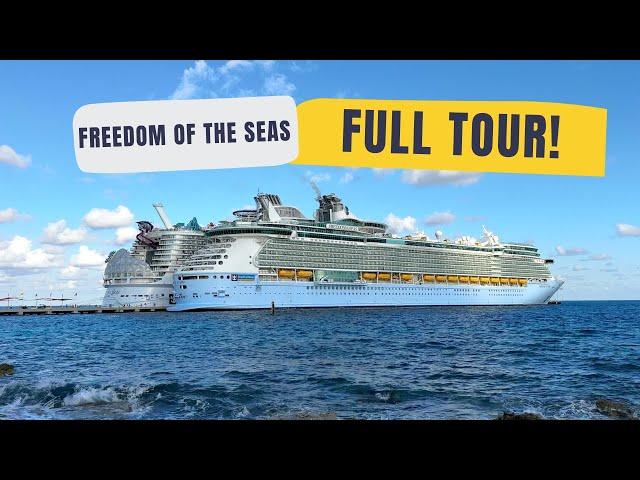 Royal Caribbean Freedom of the Seas Tour | Amplified Freedom Class Vessel Sailing From Miami