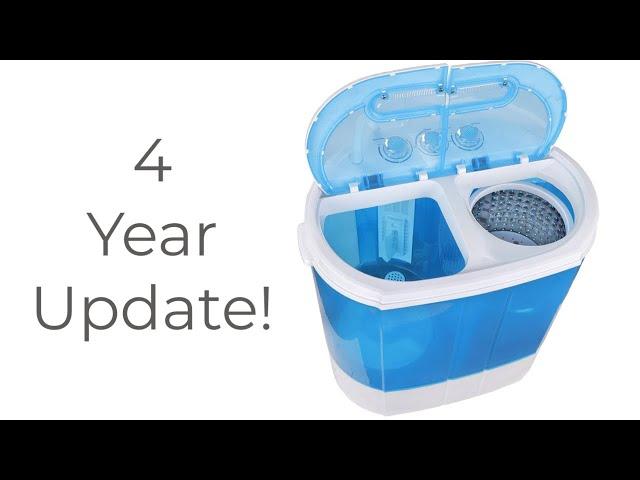 Portable Washer and Spin Dryer! 4 Year Update!!