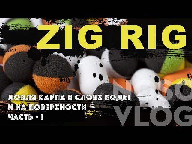 Ловля карпа на оснастку ZIG RIG, часть 1