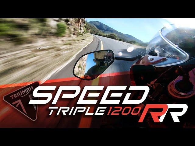 Triumph Speed Triple 1200RR Quick Ride!