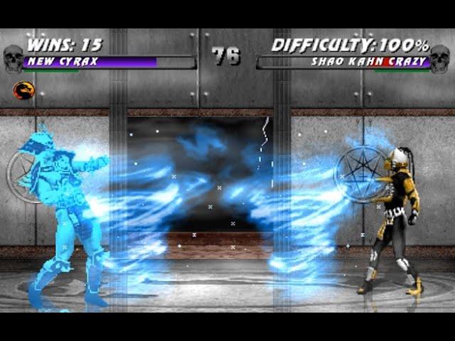 Mortal Kombat The Dragon Tournament - NEW CYRAX Gameplay Playthrough