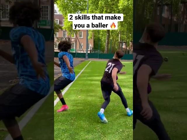 2 skills that make you a baller  #football #soccer #skills