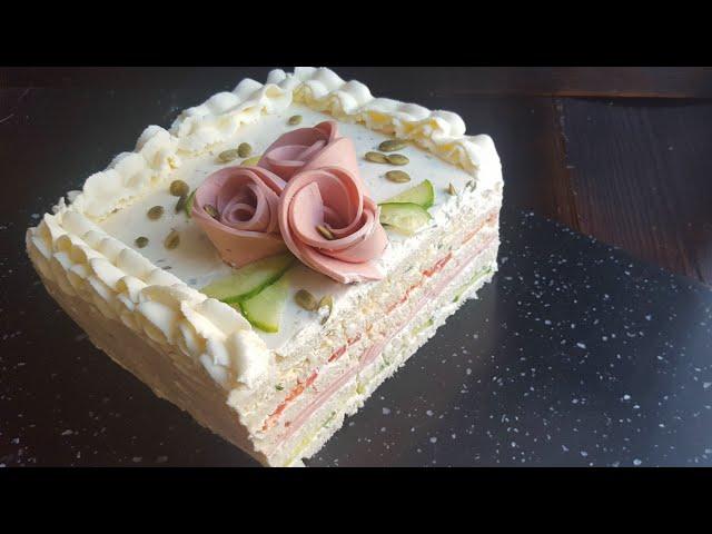 МУЖСКОЙ закусочный ТОРТSANDWICH cake recipe