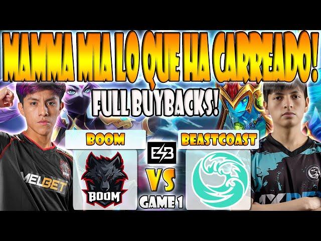 BOOM VS BEASTCOAST BO3[GAME 1]PARKER, MATTHEW, DARKMAGO VS PAYK, MOOZ-ELITE LEAGUE SEASON 2-DOTA-ESB