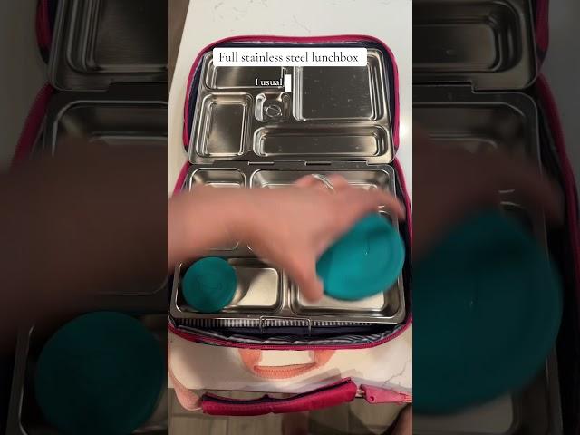 Fully stainless steel lunchbox! #kids #lunchbox #lunchboxforkids Grab here: https://amzn.to/43naHUx