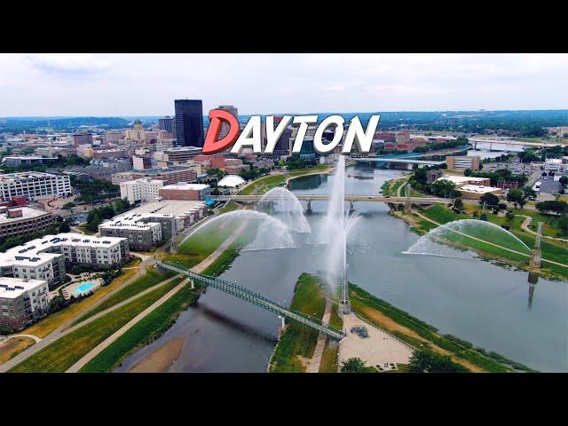 Aerial Dayton, Ohio  |4K| Drone Footage