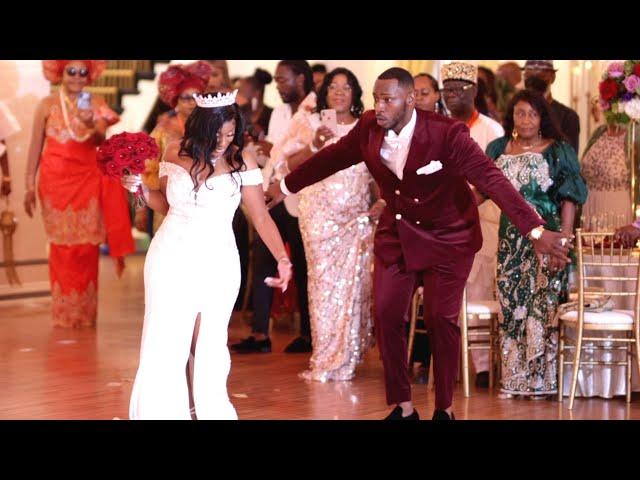 Rich Nigerian Wedding - Mr. & Mrs. Onwuemelie. Nigerians know how to party