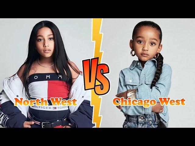 North West Vs Chicago West (Kim Kardashian's Daughters) Transformation  From Baby To 2023