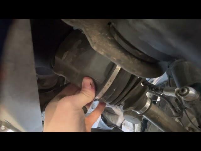 FJ - Driver’s side - aftermarket cv axle play