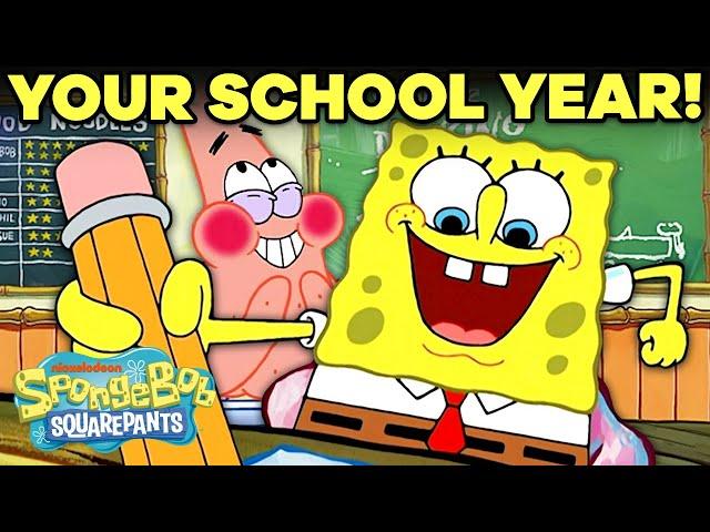 Your School Year Portrayed By SpongeBob ️