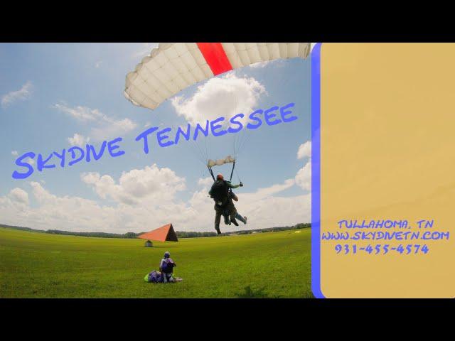 Tandem Skydive at Skydive Tennessee with Mike Lopez at Tullahoma, TN