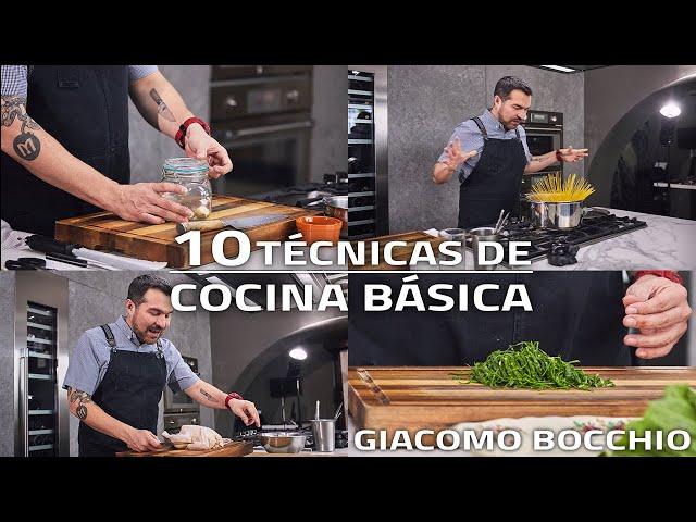 10 TÉCNICAS CULINARIAS QUE TODO COCINERO DEBE CONOCER #SEGUNDAPARTE | GIACOMO BOCCHIO