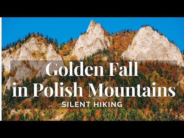 Silent Hiking in Poland | Autumn Adventure to Three Crowns Peak