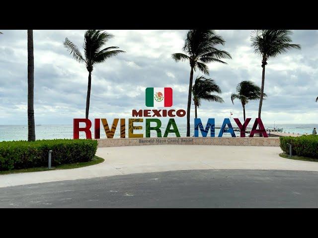 1 Hour Resort Tour Walkthrough | Barcelo Maya Riviera Hotels | Beach & Pools | Mexico  | 4K Travel