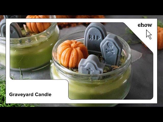 Halloween House: Graveyard Candle