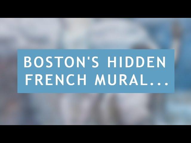 #Boston HIDDEN French #mural
