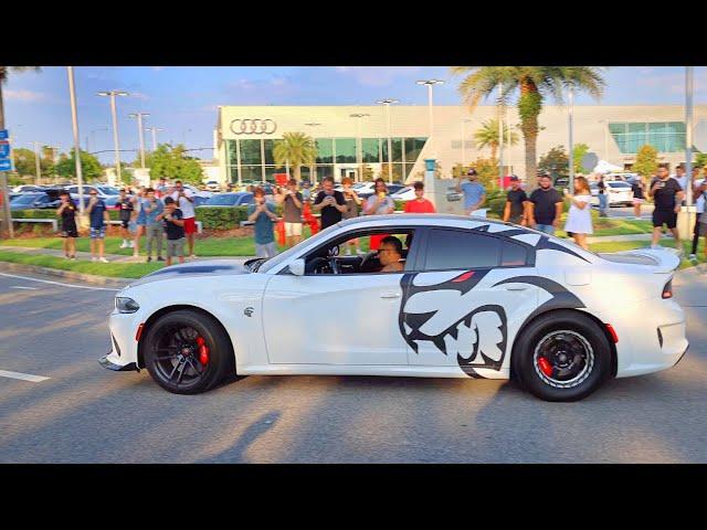 Sunset Car Show Pullouts, Launches, & Flybys!! - June 2023