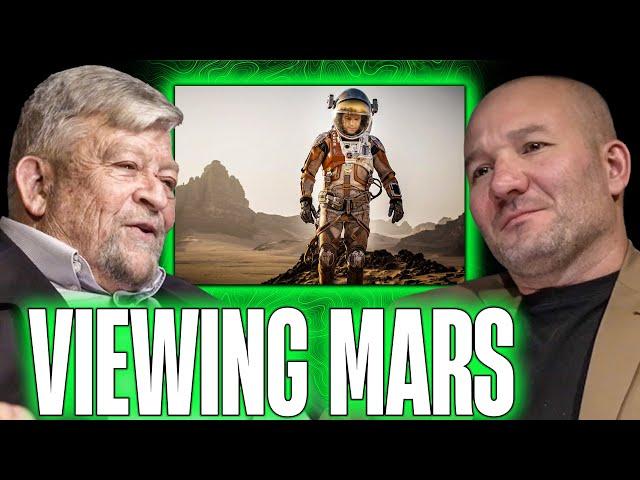 Psychic Remote Views a Large Pyramid on Mars with Human-Like Beings