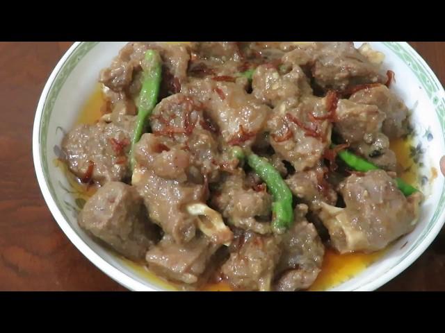 খাসির রেজালা রেসিপি । Mutton Rezala recipe