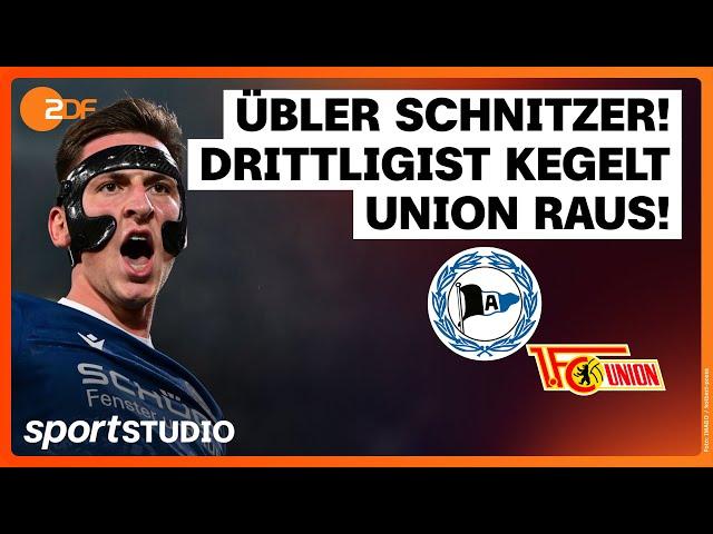 Arminia Bielefeld – 1. FC Union Berlin | DFB-Pokal, 2. Runde Saison 2024/25 | sportstudio