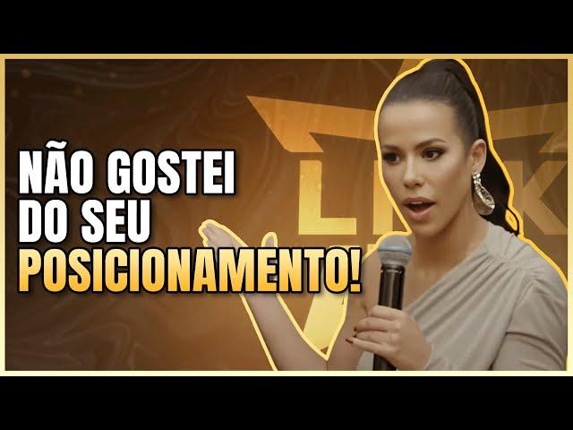 LARISSA TIRA SATISFAÇÃO COM APRESENTADORA | LINK PODCAST