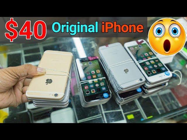 Original iPhone Just Only $40 - Chinese Wholesale Market Tour